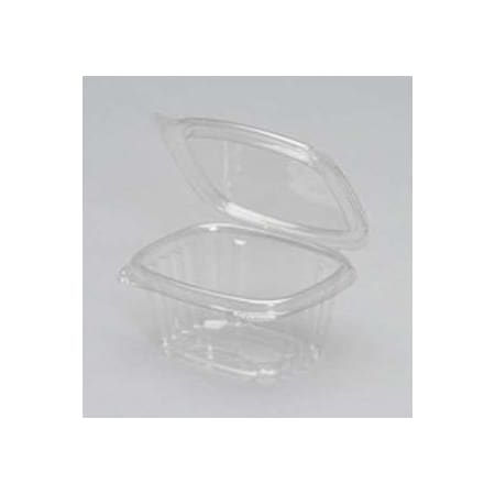 Genpak - Hinged Genpak 4.25"x3.63"x1.88" Clear Hinged Deli Container, PK400 AD06